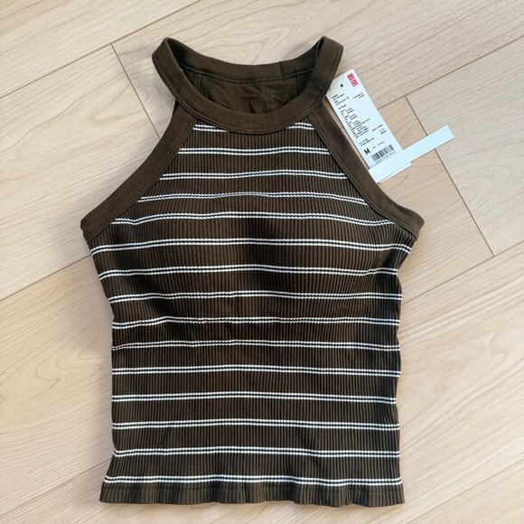 Uniqlo Striped Halter Neck Bra Top - Picture 4 of 4